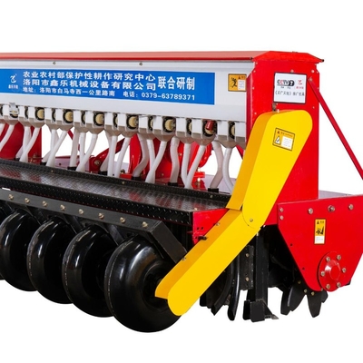 Wheat Fertilizer Seeder Xinle 2BMQF-8/16 Wheat Not Till Planter All Back To Field Anti Winding No Plowing