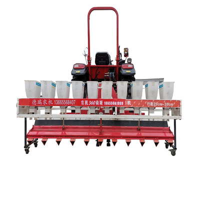 Farmland Machinery Factory Price 10 Rows Seeds Manual Rice Tiller Mini Rice Planter