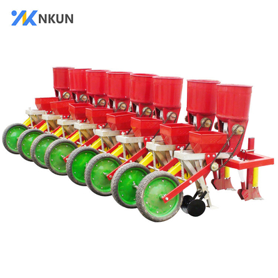 Farms Four Wheel Tractor Mounted 2 Rows Corn Planter With Fertilizer