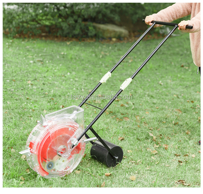 hand push corn peanut bean seeder planter machine seeding and fertilizing machine